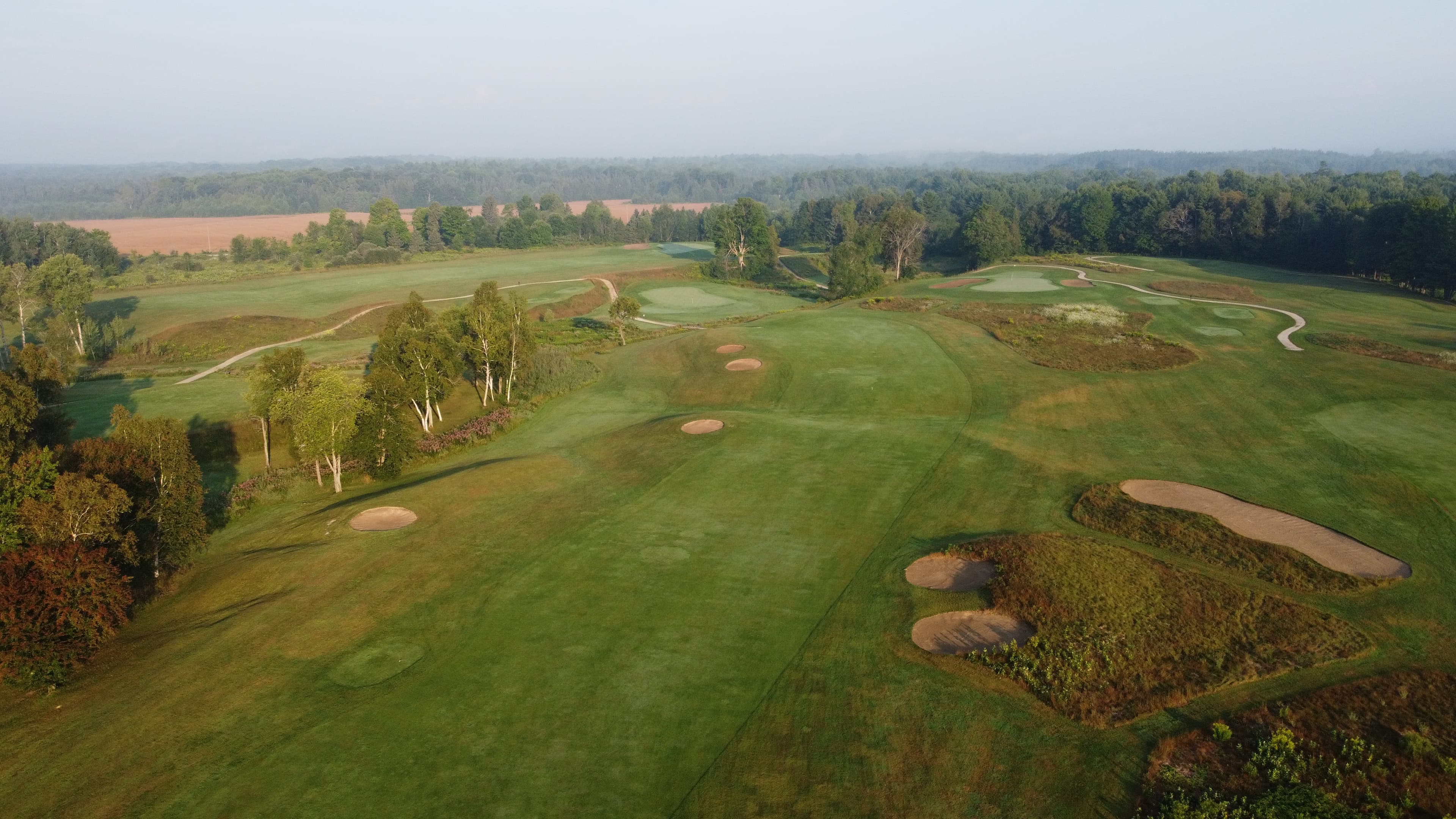 Drone image of Lake St. George