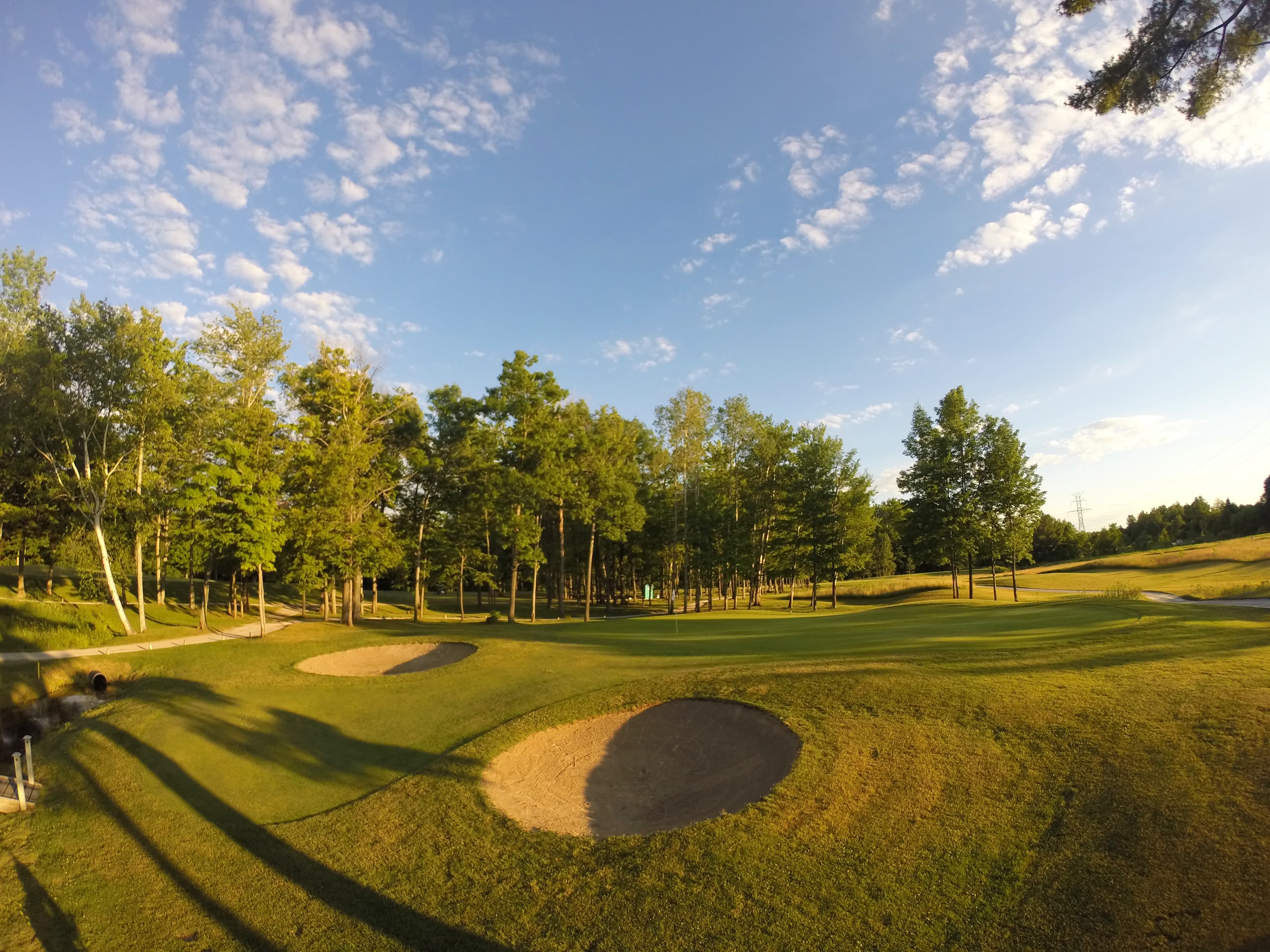 Drone image of Lake St. George