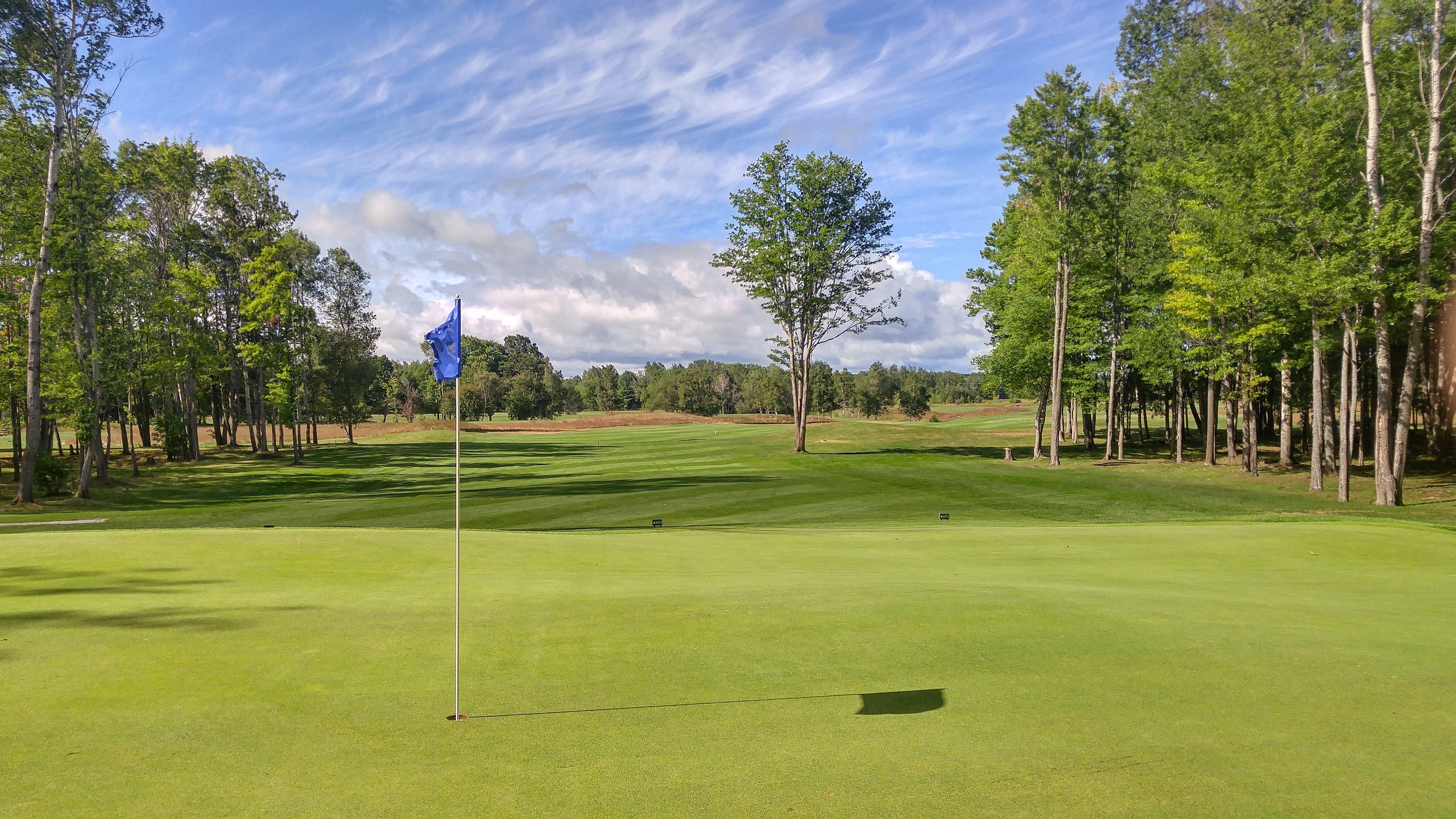 Drone image of Lake St. George