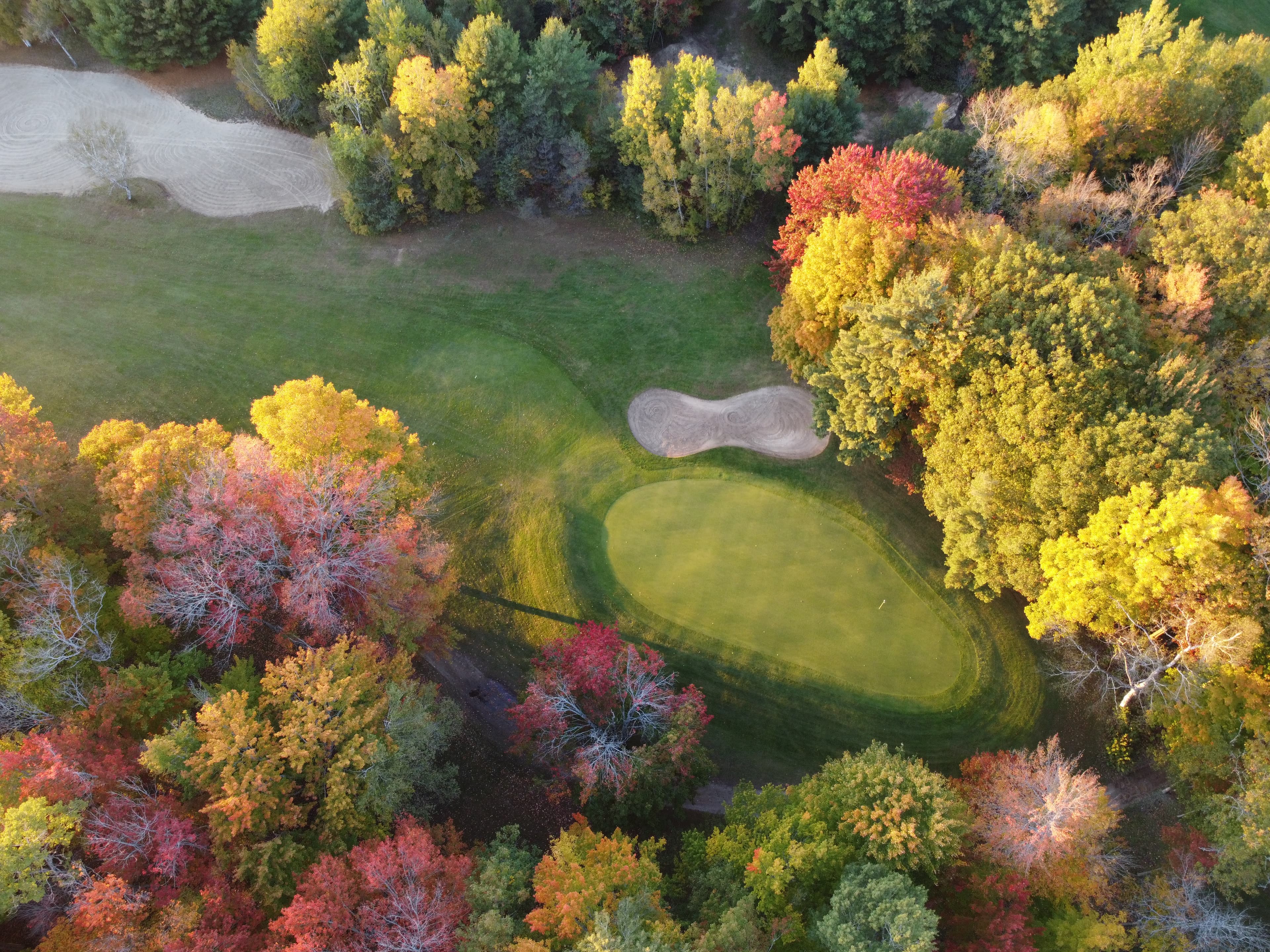 Drone image of Lake St. George