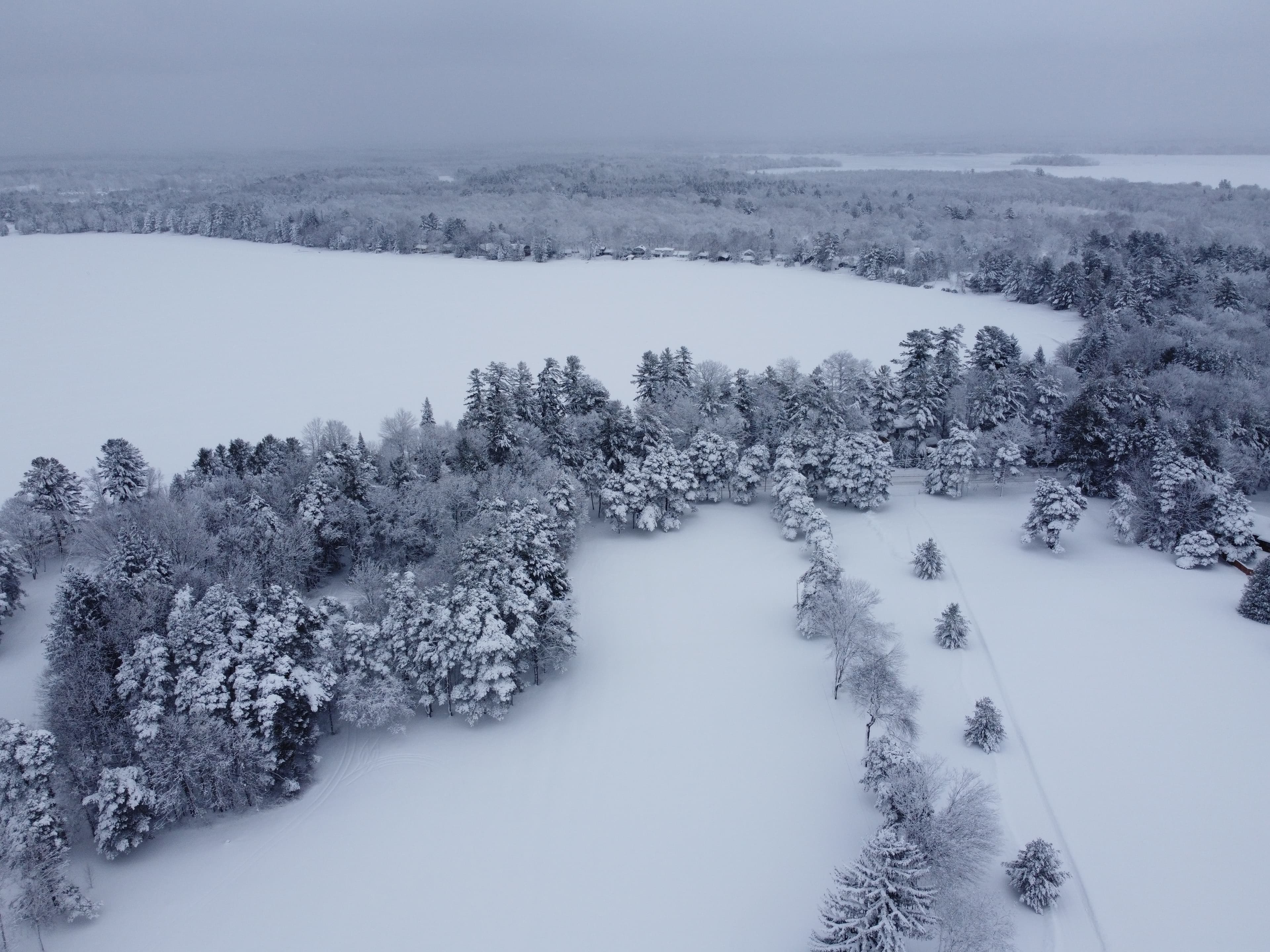 Drone image of Lake St. George